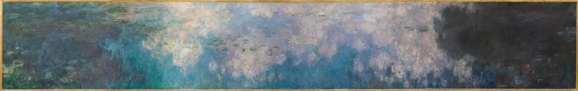 Claude Monet, Les Nymphéas : Les Nuages   Paris, Musée de l'Orangerie