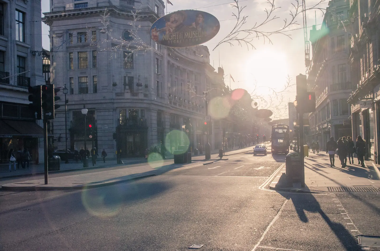 리젠트 스트리트의 아침, London